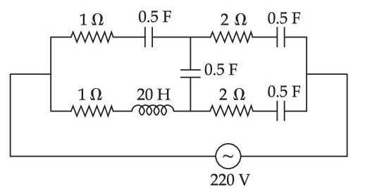 JEE Main 2021 (Online) 31st August Evening Shift Physics - Alternating Current Question 46 English